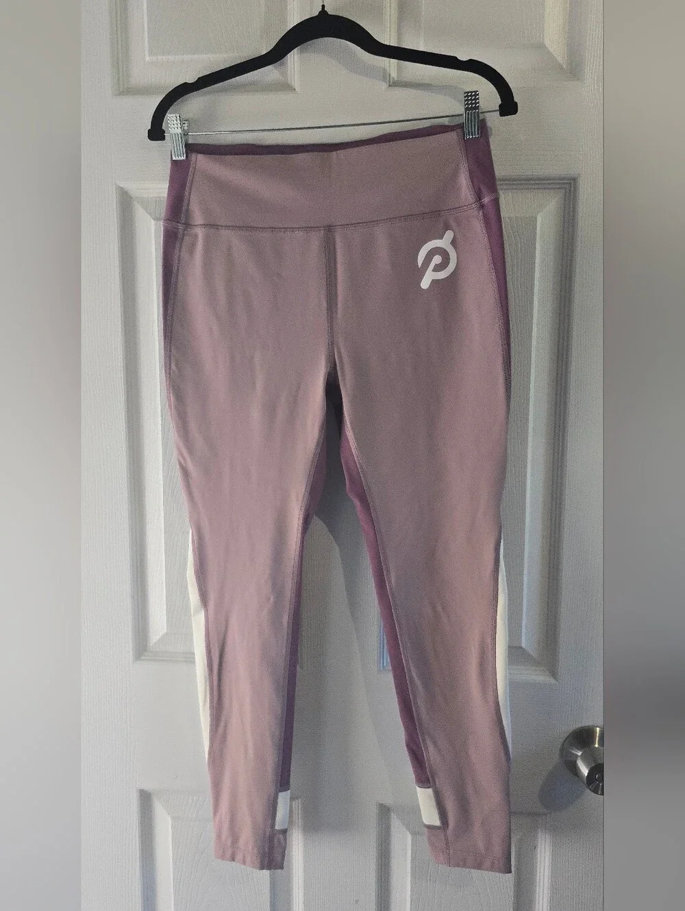 Peloton Lilac Colorblock High-Waist Leggings